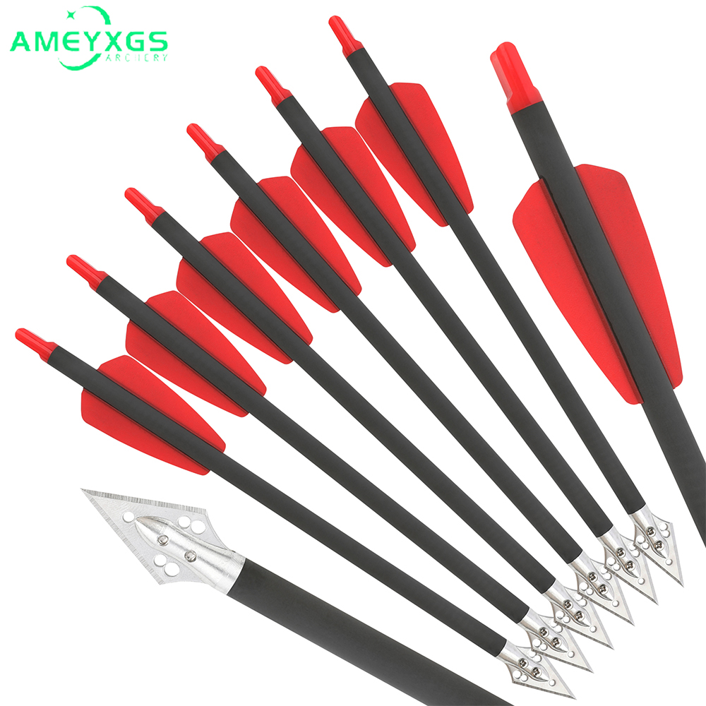 Crossbow Bolt Broadhead - Pernos de ballesta de aluminio y