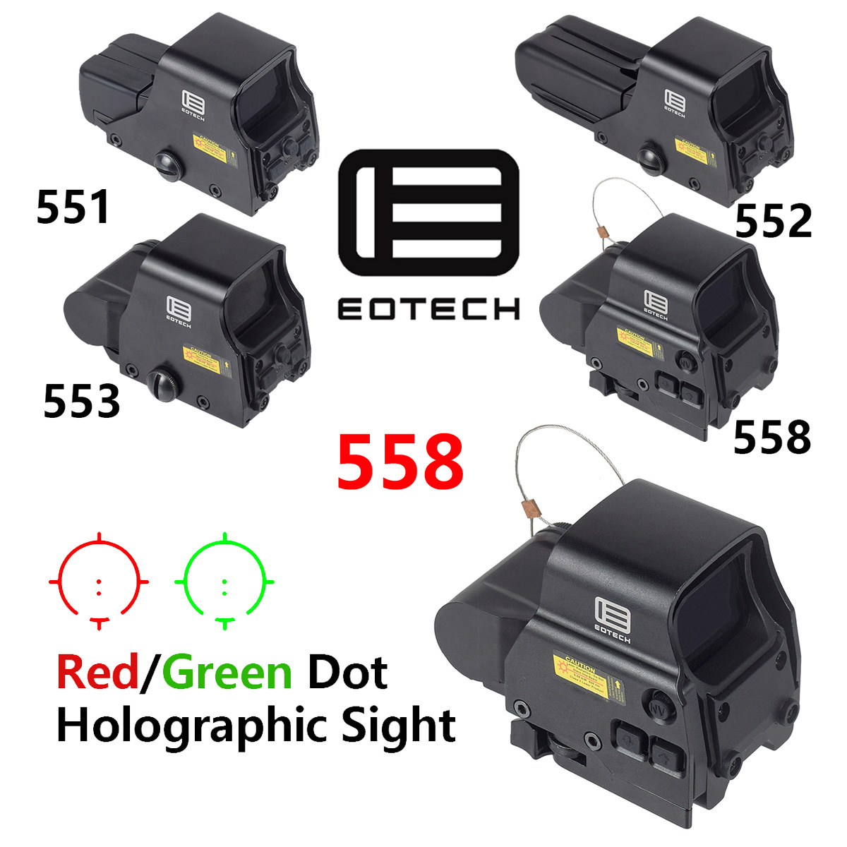 Outdoor Hunting Lab - Mira Holográfica Eotech 551 552 553