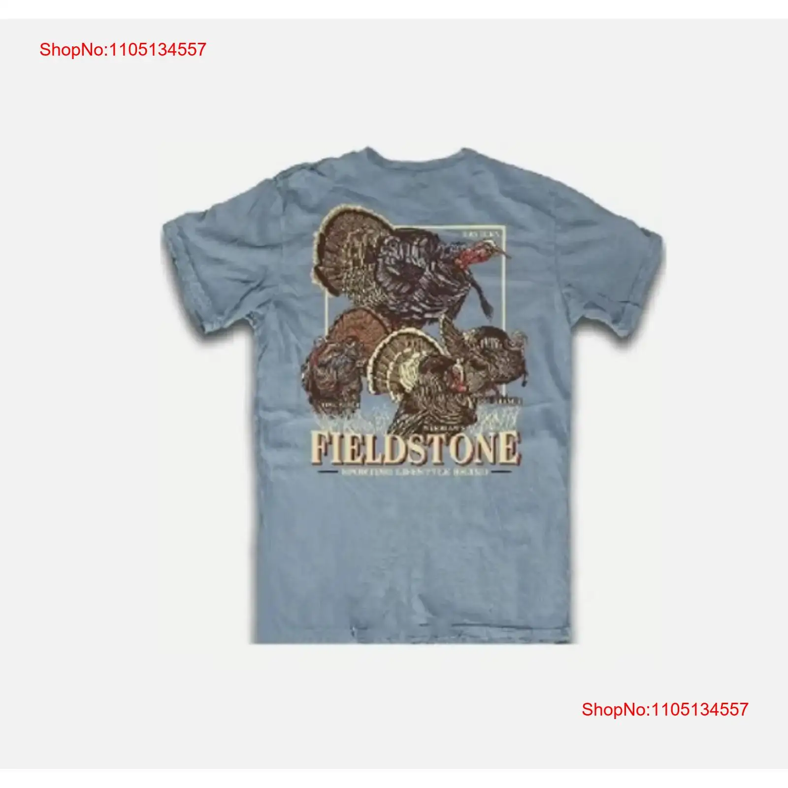 Wildman Hunting & Outdoor Photos - Fieldstone Turquía caza camiseta Grand Slam