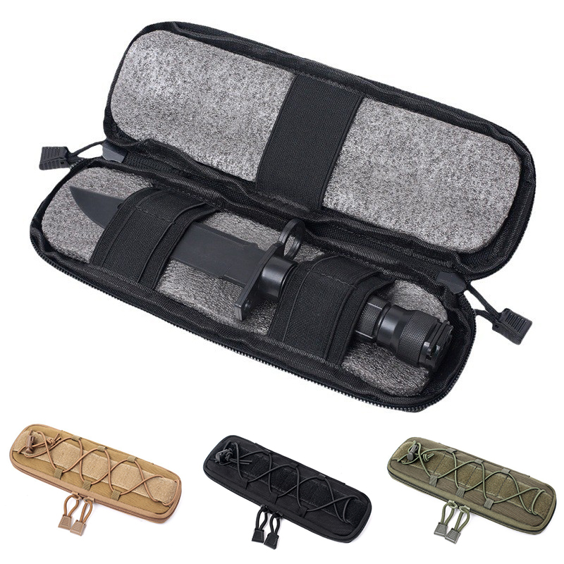 Outdoor Hunting Knife Set - Juego de cuchillos tácticos Molle multifuncionales