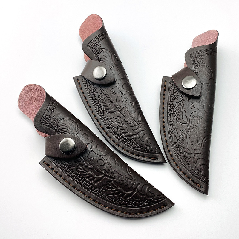 Outdoor Hunting Knife Set - Funda para cuchillo de piel de