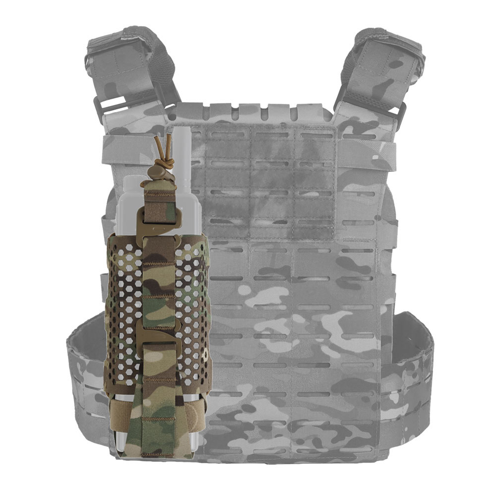 Men'S Outdoor Hunting Jacket - Bolsa táctica para Radio MOLLE, chaleco