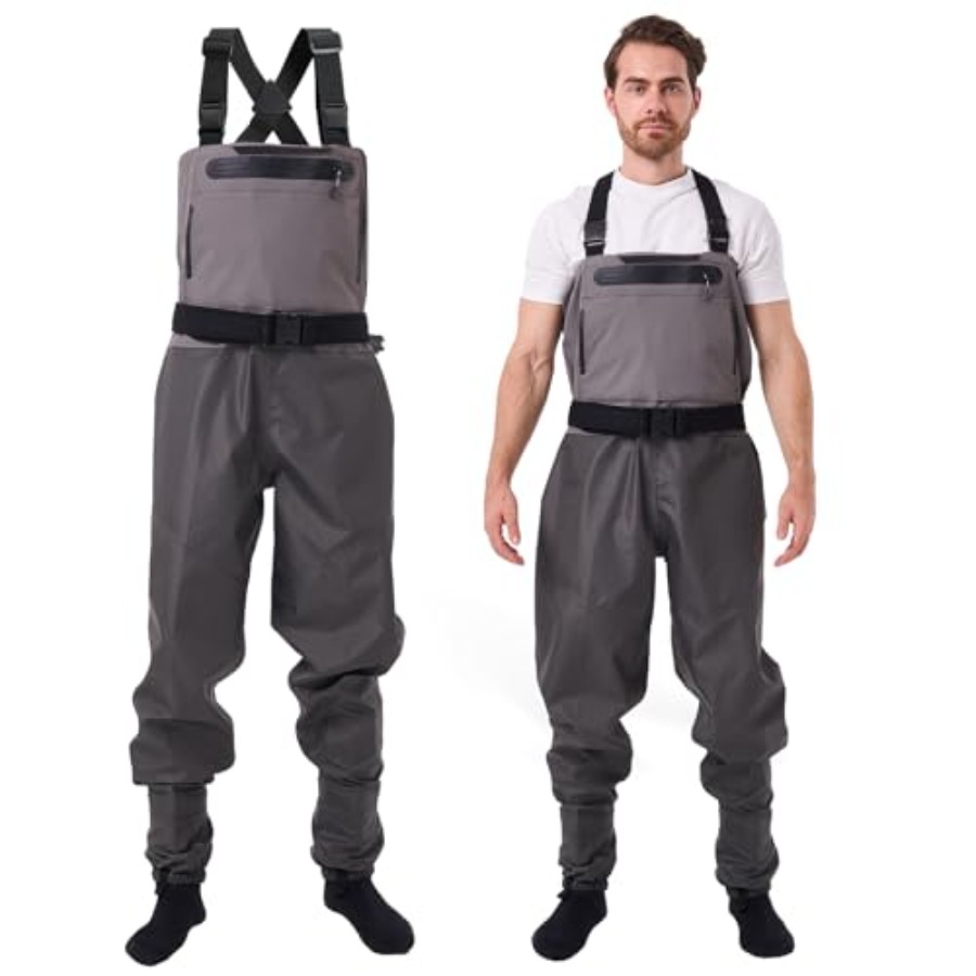 Fishing Waders Breathable - Pantalones de pesca tipo wader con