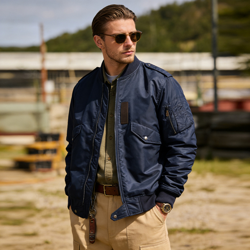 Hunting Outdoor Shop - Chaqueta Bomber de Lujo HELLOMARCEL, Tallas