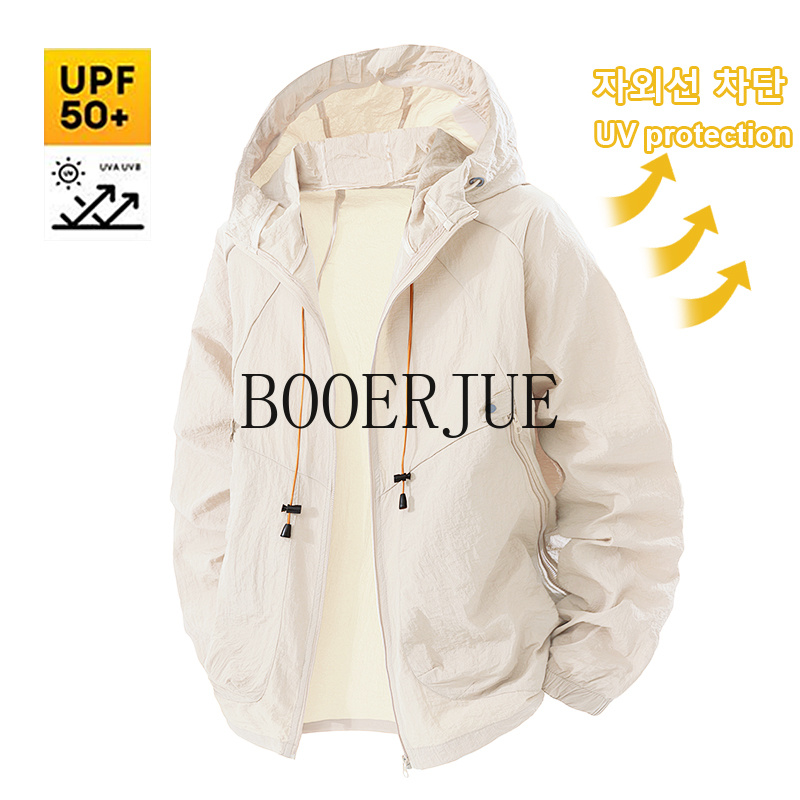 Men'S Outdoor Hunting Jacket - Chaqueta Deportiva para Exteriores, Cortavientos Anti-UV,
