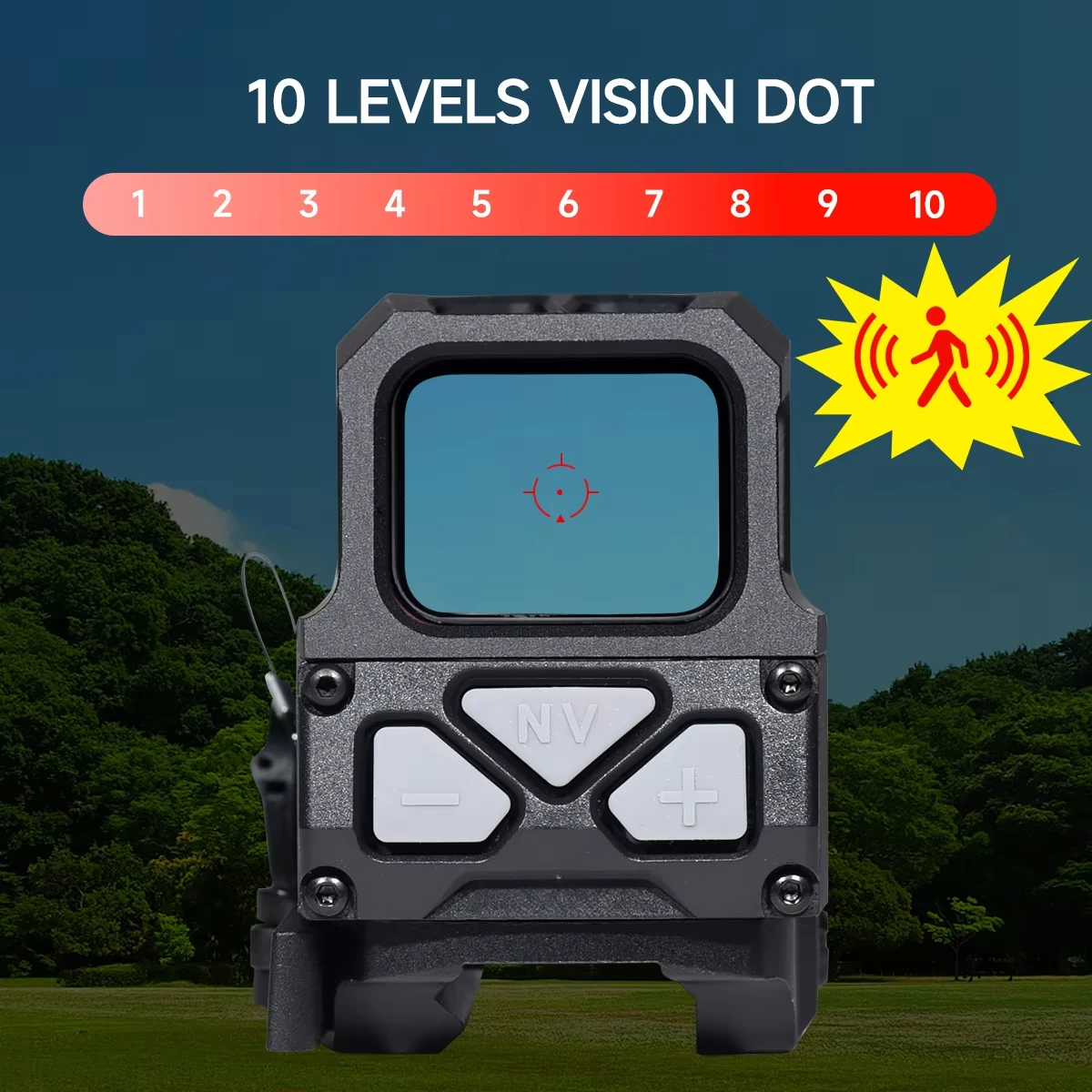 Mira holográfica táctica Gen I - Outdoor Hunting Lab reseña y precio