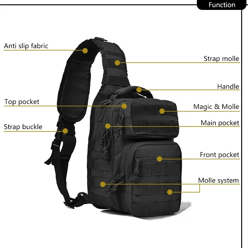 Bolso de Hombro D1-Outdoor Rov - Outdoor Hunting Packs reseña y precio