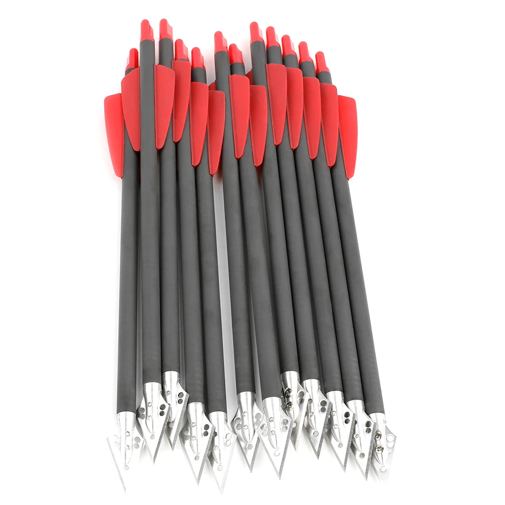 Pernos de ballesta de aluminio - Crossbow Bolt Broadhead reseña y precio