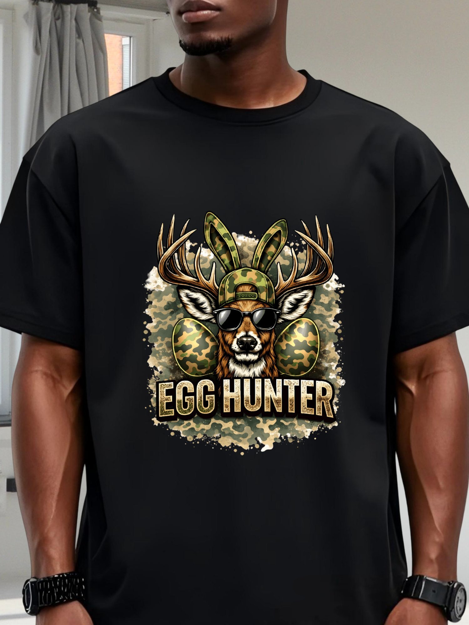 Camiseta negra de camuflaje pa - Wildman Hunting & Outdoor Photos reseña y precio