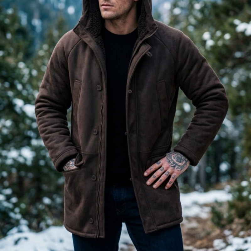 Nueva Chaqueta de Invierno con - Men'S Outdoor Hunting Jacket reseña y precio