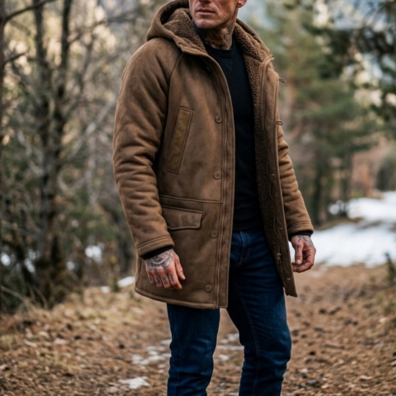 Nueva Chaqueta de Invierno con - Men'S Outdoor Hunting Jacket reseña y precio