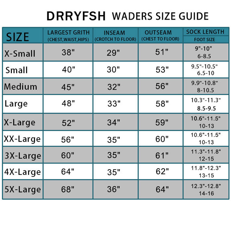 Botas de pesca con cremallera  - Fishing Waders Breathable reseña y precio