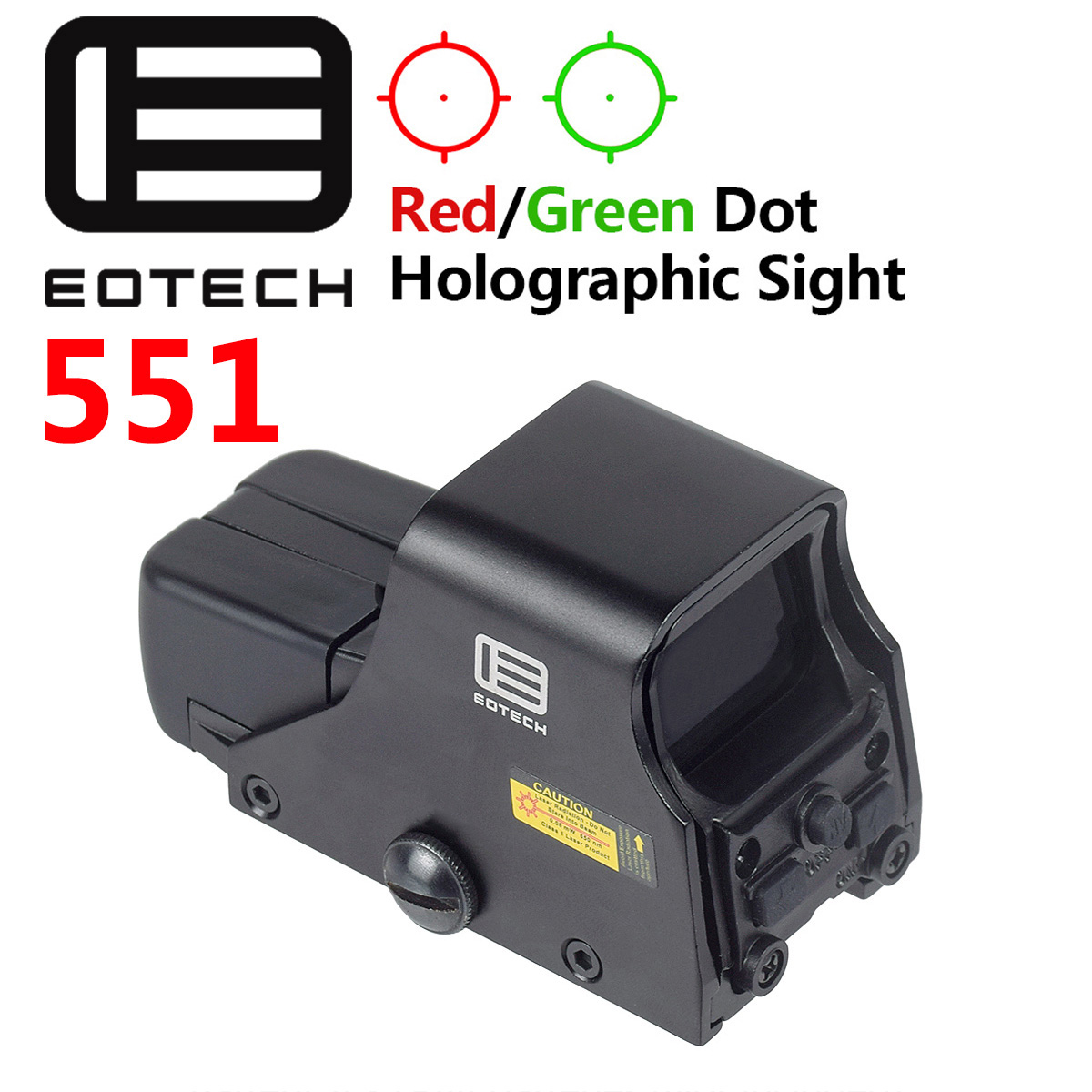 Mira Holográfica Eotech 551 55 - Outdoor Hunting Lab reseña y precio