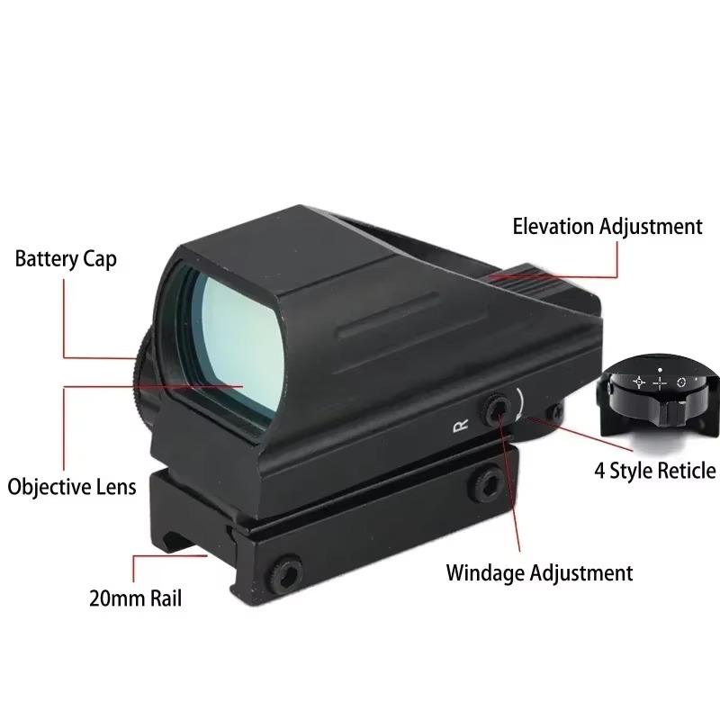 Mira óptica táctica HD103, pun - Outdoor Hunting Lab reseña y precio