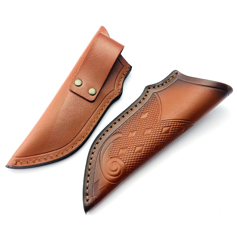 Funda para cuchillo de piel de - Outdoor Hunting Knife Set reseña y precio