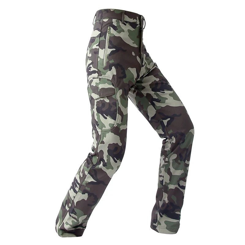 Camo caza piel de tiburón Soft - Hunting Outdoor Pants reseña y precio
