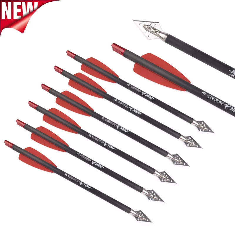 3-6 uds. Pernos de ballesta de - Crossbow Bolt Broadhead reseña y precio