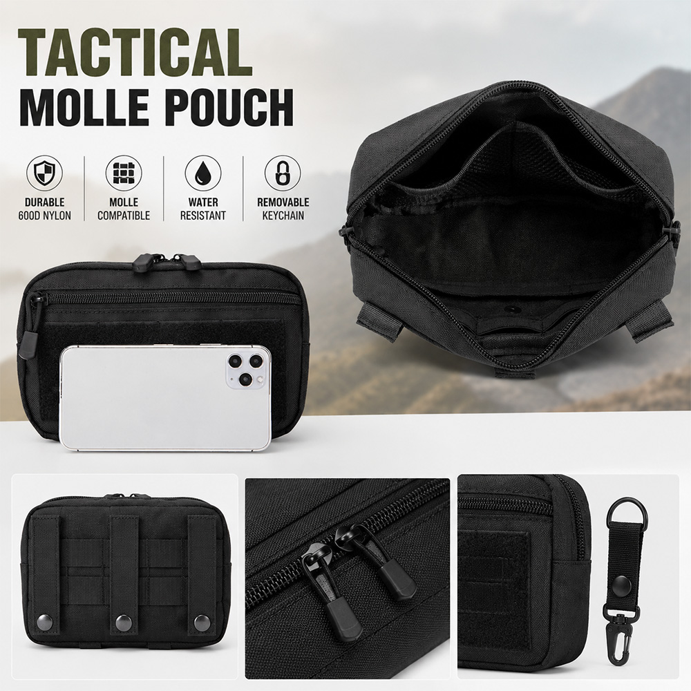 Bolsa táctica Molle EDC para e - Outdoor Hunting Packs reseña y precio
