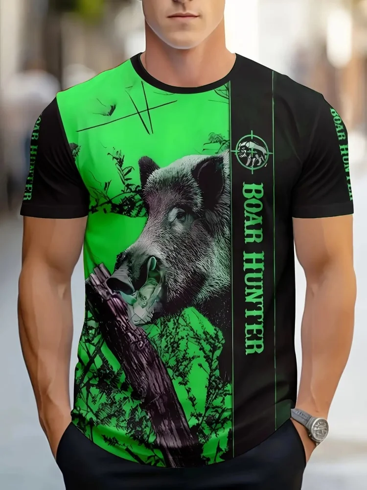 Camiseta de Hombre con Estampa - Hunting Outdoor Shop reseña y precio