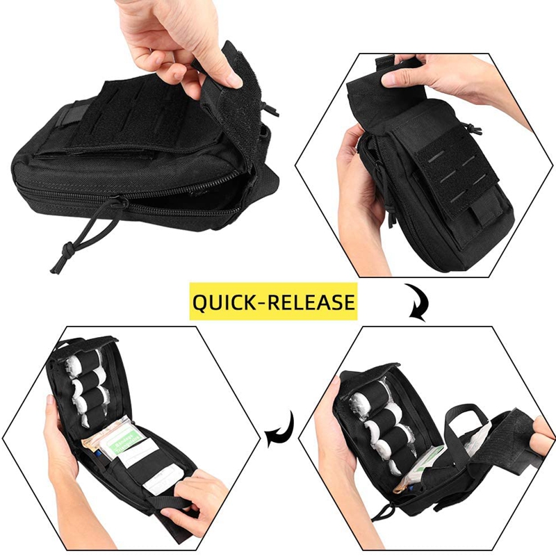 Kit de primeros auxilios tácti - Outdoor Hunting Packs reseña y precio