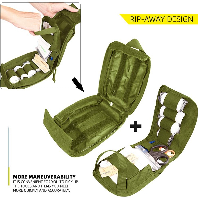 Kit de primeros auxilios tácti - Outdoor Hunting Packs reseña y precio