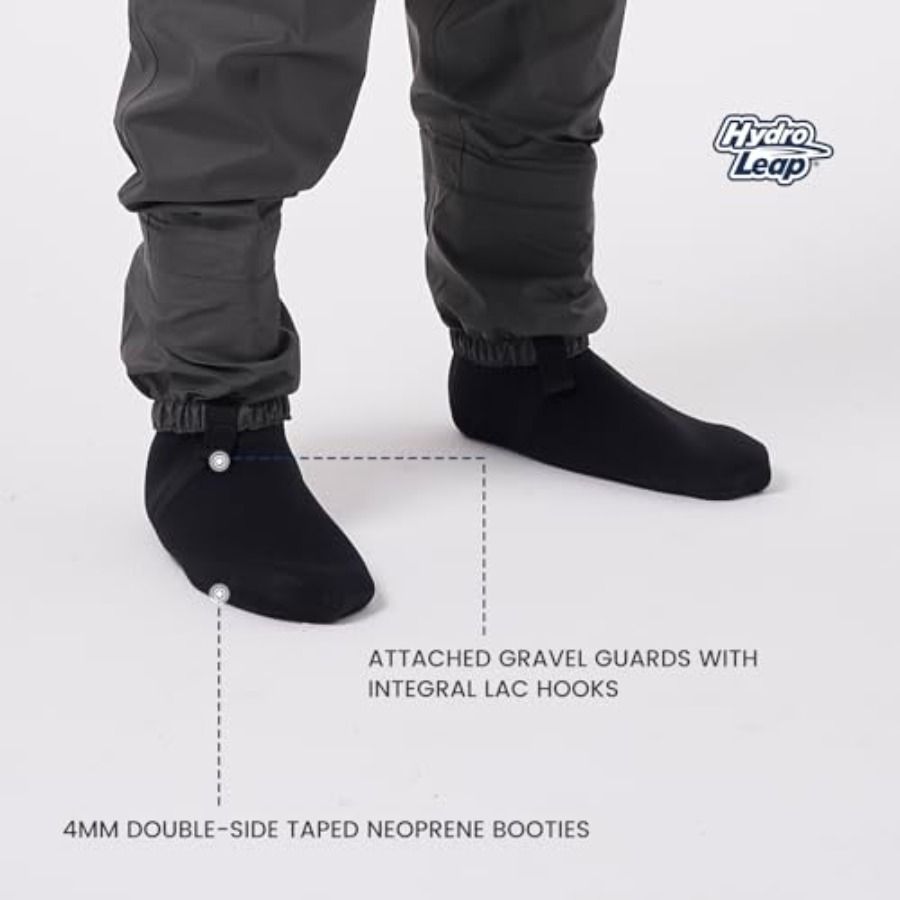 Pantalones de pesca tipo wader - Fishing Waders Breathable reseña y precio