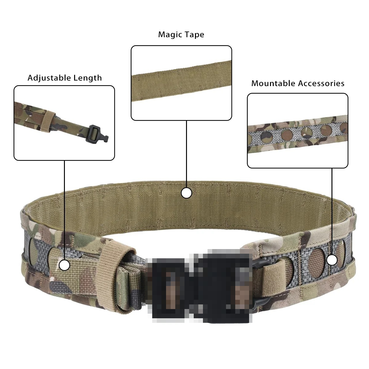 Cinturón Táctico Bison de 2 Ca - Hunting Outdoor Store reseña y precio