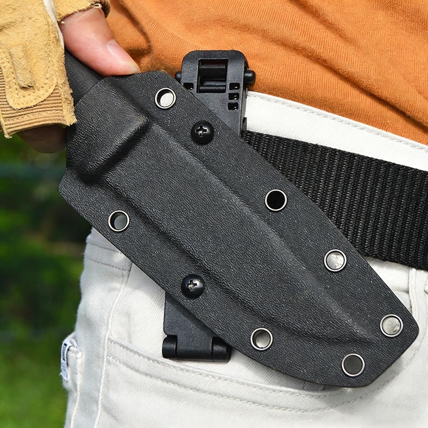 1/2 Piezas Clip de Cintura Mol - Outdoor Hunting Knife Set reseña y precio