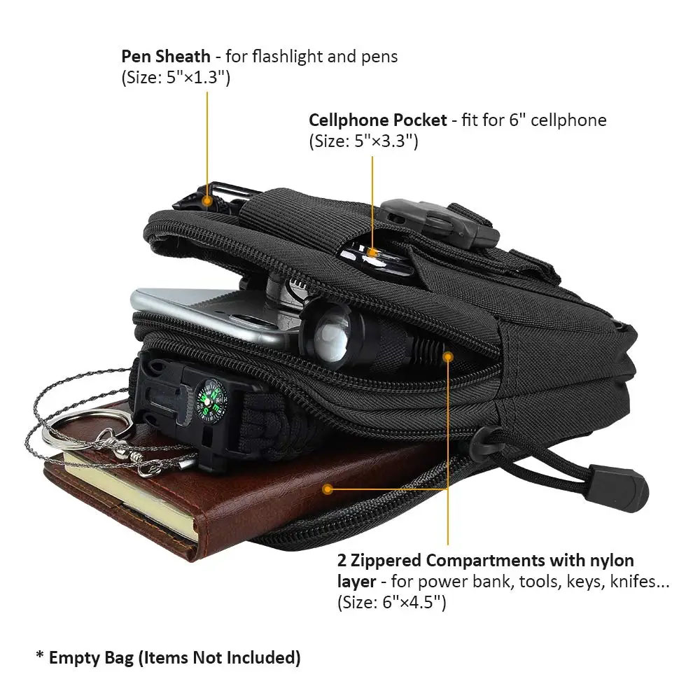 Bolsa de Cintura Táctica para  - Outdoor Hunting Packs reseña y precio