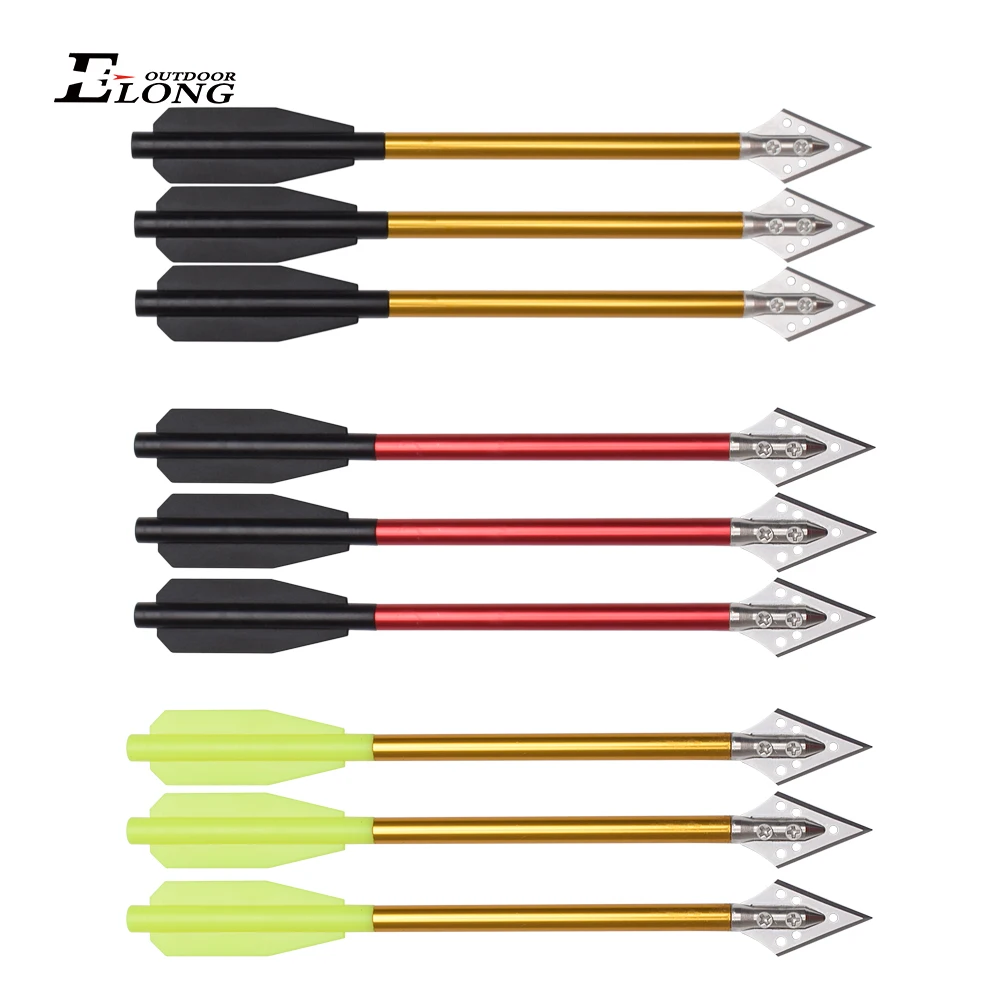 3 uds flechas de pernos de bal - Crossbow Bolt Broadhead reseña y precio